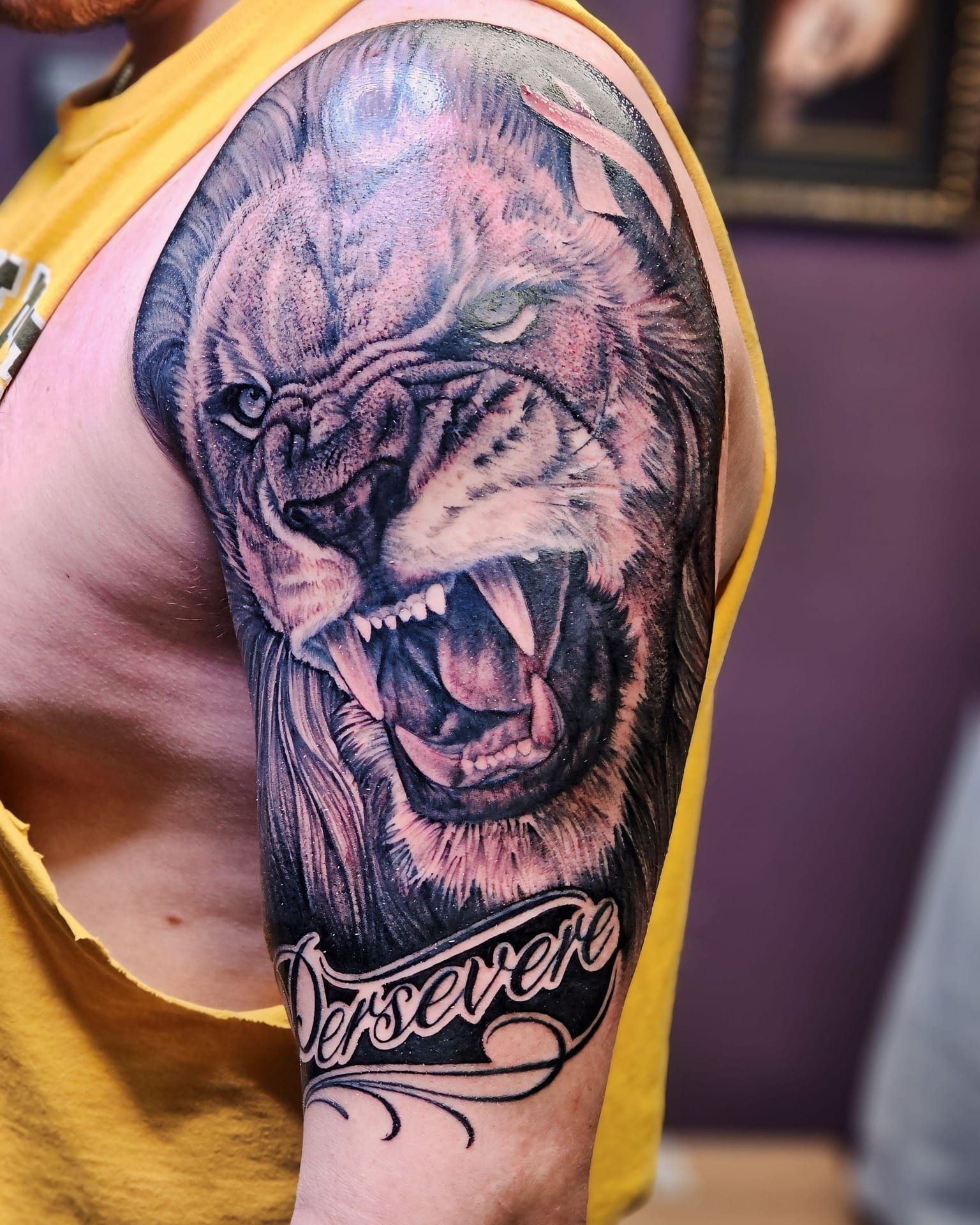 Roaring lion, Persevere